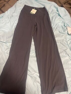 HALARA Wide Leg Yoga Pants in Charcoal